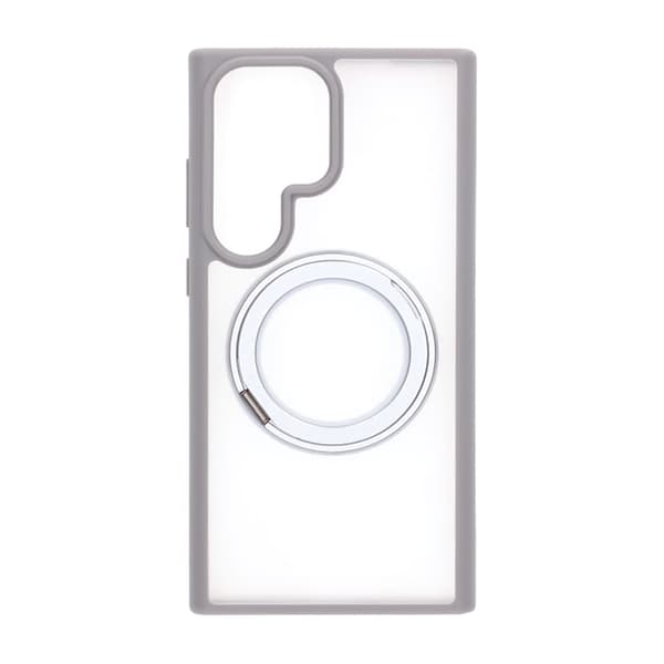 Samsung Galaxy S25 Ultra Mobilskal med Magsafe Stativ - Grå Grå