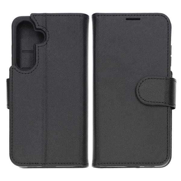 Samsung Galaxy S24 Wallet Case with Stand - Black Svart