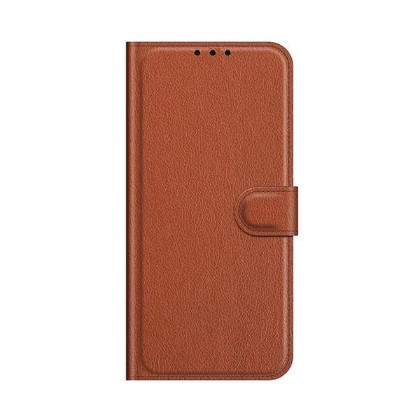 Asus Zenfone 8 5G Plånboksfodral med Stativ - Brun Brun