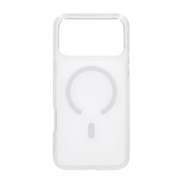 Mobilskal TPU med Magsafe för iPhone 17 Pro - Vit/Transparent Transparent