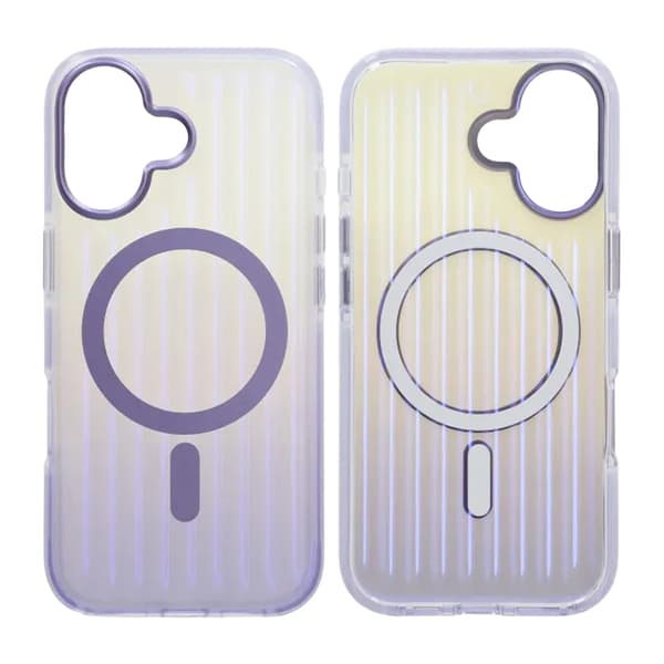 Corrugated MagSafe Mobile Case for iPhone 17 - Light Purple Light Purple