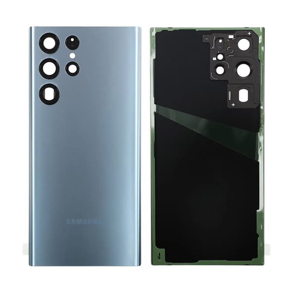 Samsung Galaxy S22 Ultra Baksida - Blå Blå