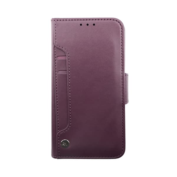 iPhone 14 Plånboksfodral Extra Kortfack Rvelon - Lila Lila