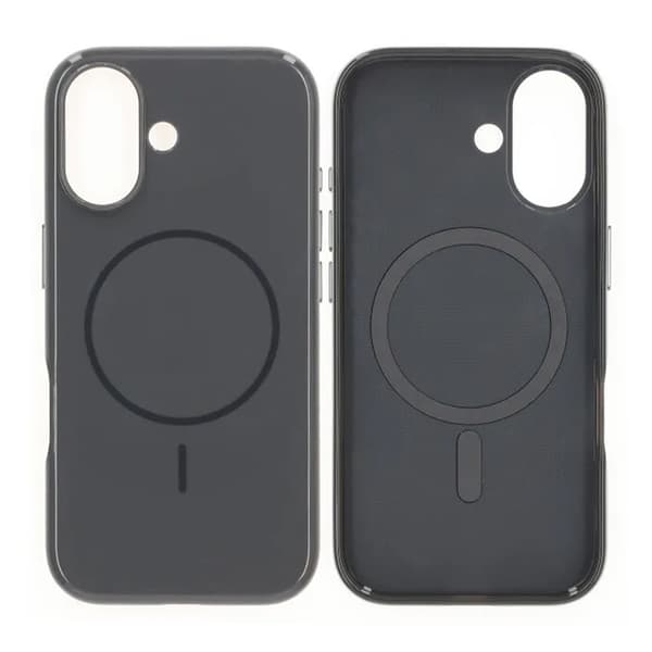 Rvelon MagSafe Mobile Case for iPhone 17 - Glossy Black Svart