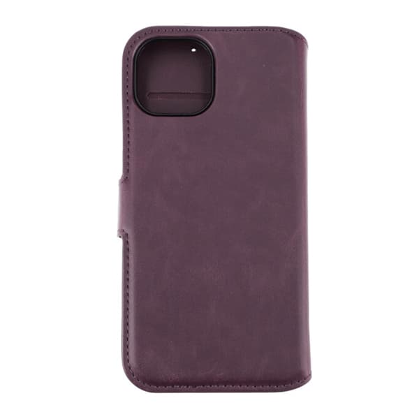 iPhone 15 Plånboksfodral Magnet Rvelon - Lila Lila