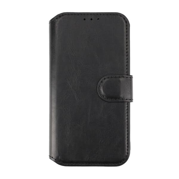 RV Wallet Case iPhone 15 Black Svart