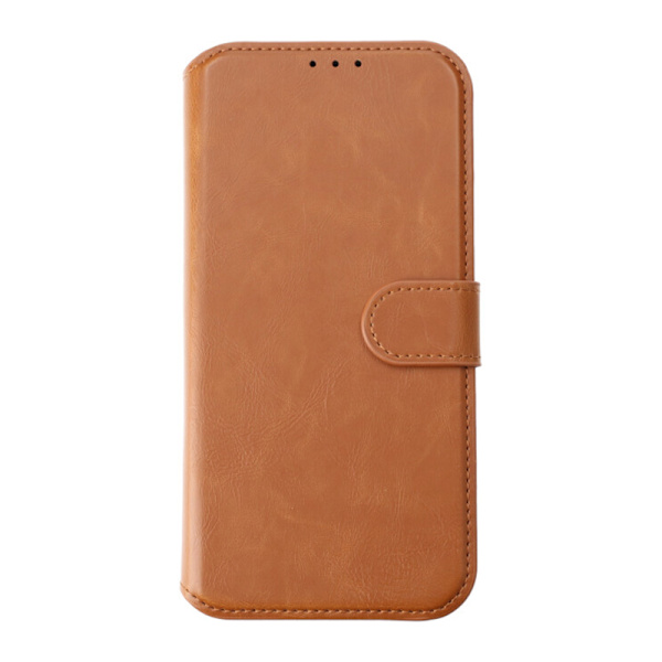 RV Magnetic Wallet Case iPhone 15 Pro Max Brown