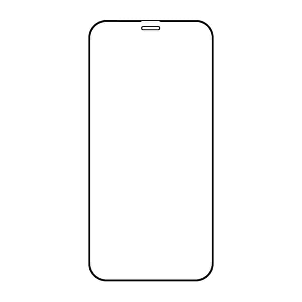 Rvelon Skärmskydd 3D Härdat Glas för iPhone 12 Pro Max - 1-pack till Monteringsram