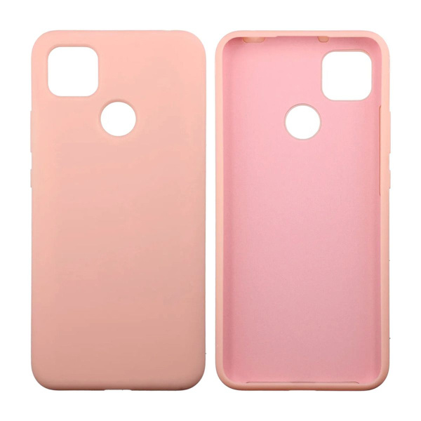 Mobilskal Silikon Redmi 9C NFC - Rosa Rosa