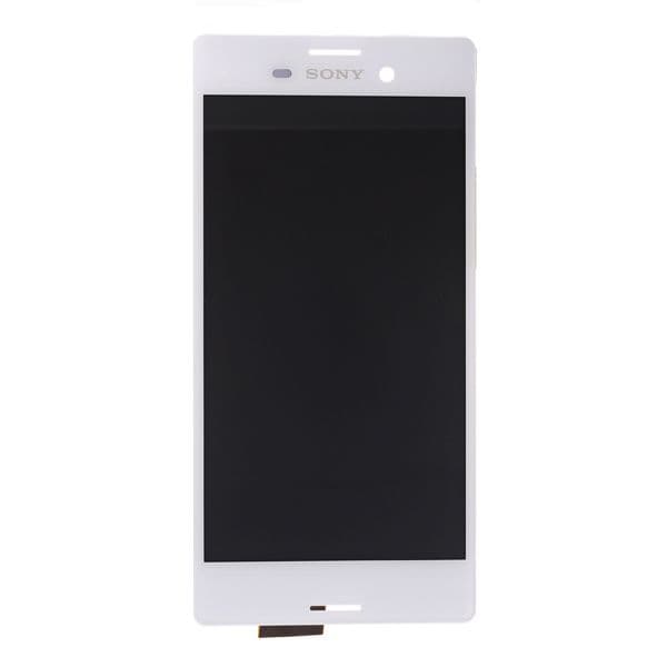Sony Xperia M4 Aqua Skärm/Display - Vit Vit