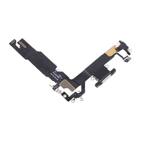 iPhone 16 Laddningskontakt Flexkabel Original - Vit Vit