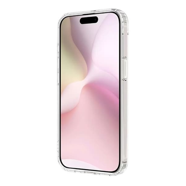 Mobilskal Stöttåligt Magsafe för iPhone 16e och 17e - Transparent Transparent