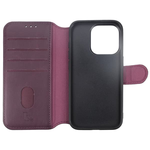 iPhone 15 Pro Wallet Case with Magsafe Rvelon - Purple Lila