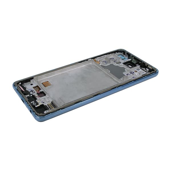 Samsung Galaxy A72 Skärm med LCD Display Original - Blå Blå