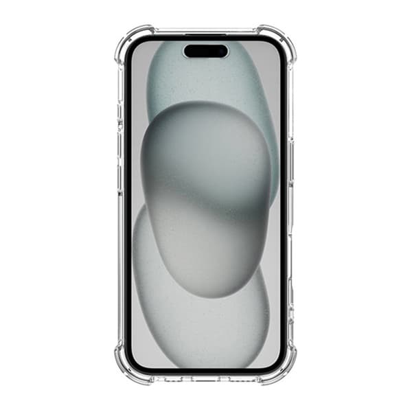 iPhone 16 Plus Shockproof Case - Transparent Transparent