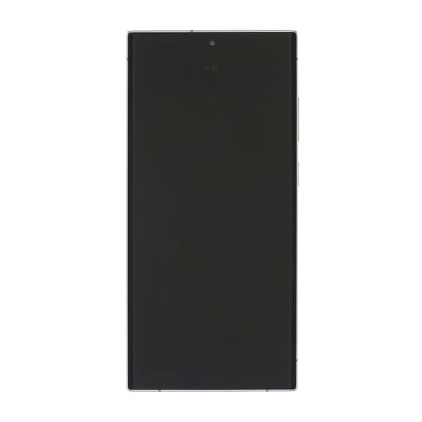 Samsung Galaxy S23 Ultra Skärm med LCD Display - Kräm Kräm