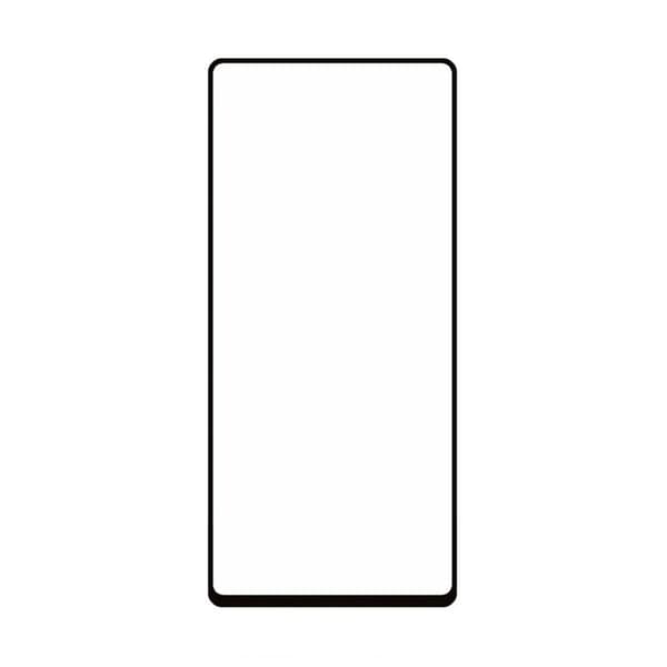 Skärmskydd Google Pixel 6A - 3D Härdat Glas - Svart (bulk) Svart