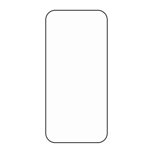 Rvelon Skärmskydd 3D Härdat Glas för iPhone 17 Pro - 20-pack med Monteringsram Svart