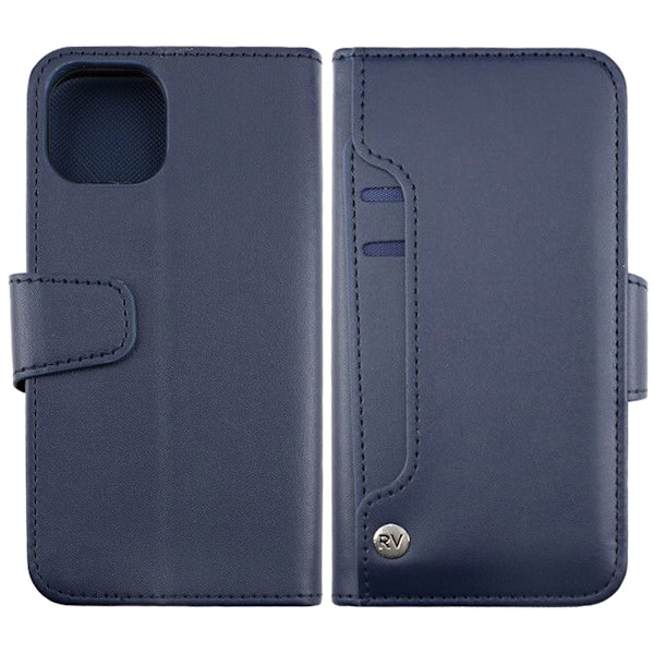 iPhone 12/12 Pro Plånboksfodral Extra Kortfack Rvelon - Blå Blå