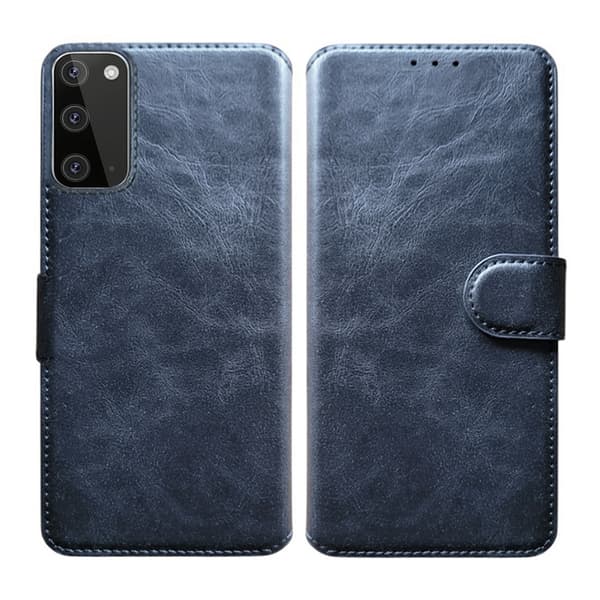Samsung S20 FE 4G Wallet Case with Extra Card Slots Rvelon - Black Svart