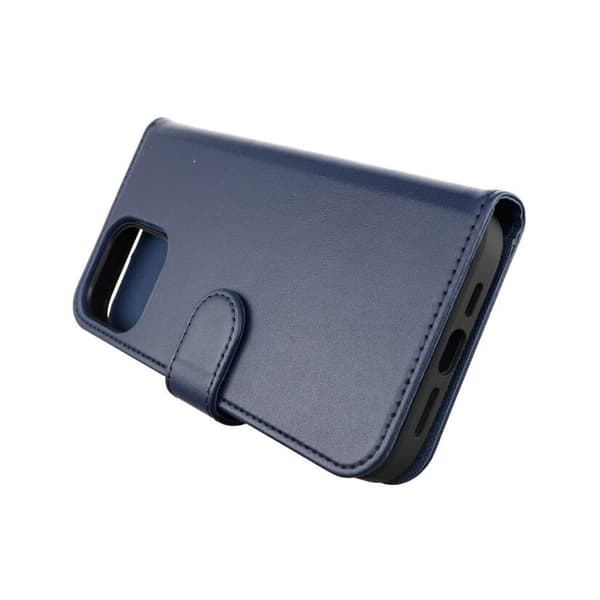 iPhone 13 Pro Wallet Case Magnet Rvelon - Blue Blå