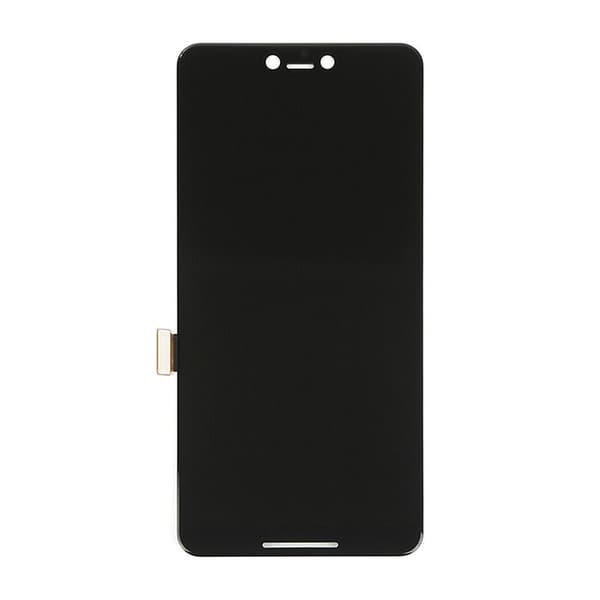 Google Pixel 3XL Skärm med LCD Display - Svart Svart