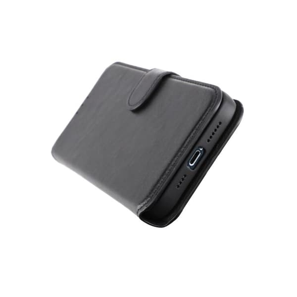 RV Magnetic Wallet Case -iPhone 12 Pro Max - Black Svart