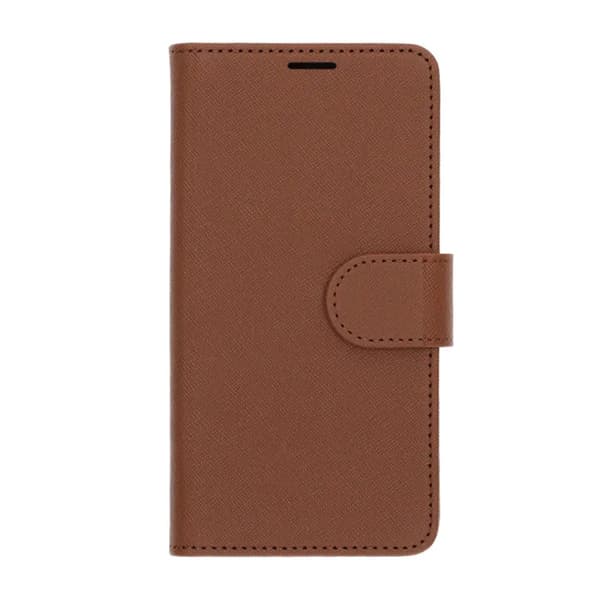 Flip Stand Leather Wallet Case For Samsung S26 Brown Brun