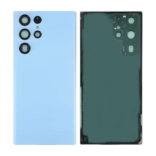 Samsung Galaxy S22 Ultra Baksida - Blå Blå