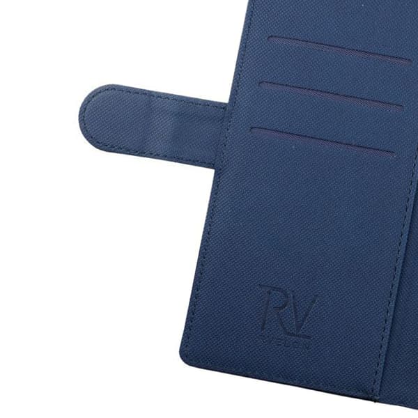 Samsung Galaxy S22 Ultra Wallet Case Magnet Rvelon - Blue Blå