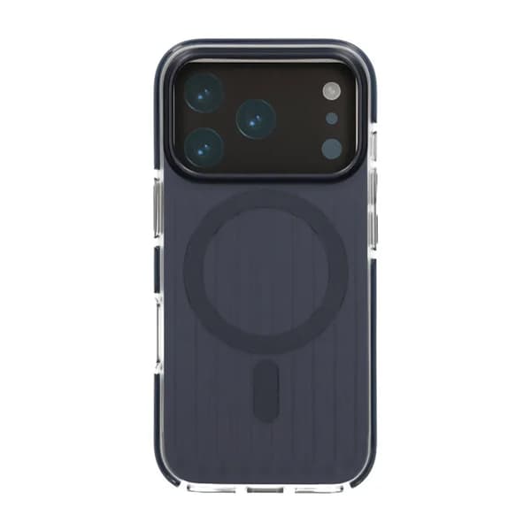 Corrugated Magsafe Mobile Case for iPhone 17 Pro - Dark Blue Dark Blue