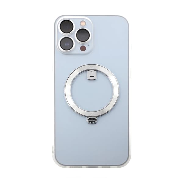 iPhone 14 Pro Max Skal med MagSafe Stativ Rvelon - Vit Vit