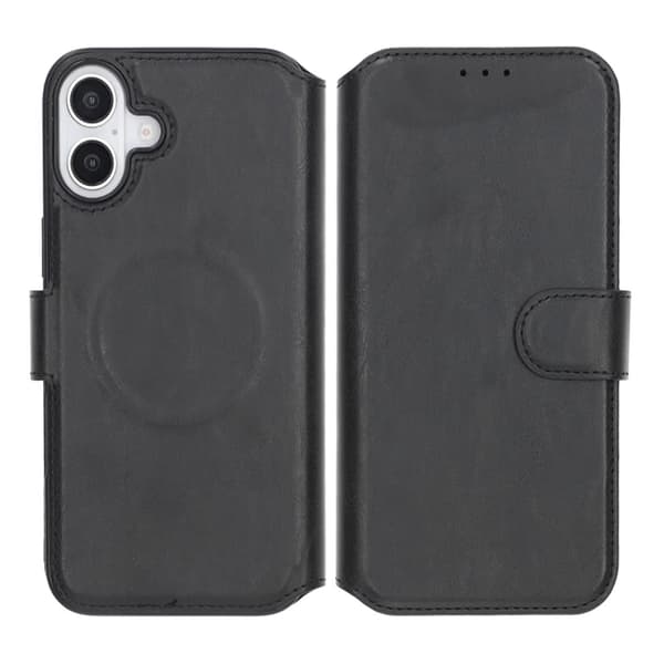 iPhone 16 Plus Wallet Case Rvelon - Black Svart