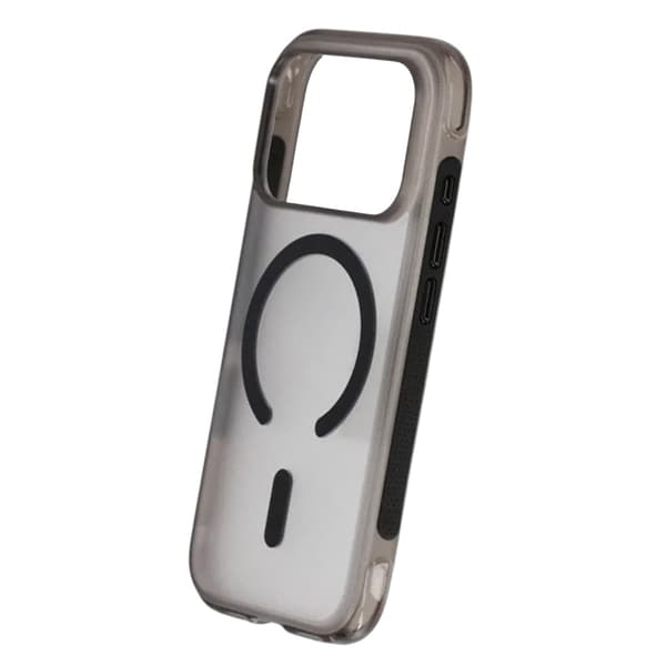 Matte Magnetic Shockproof Airbag  Case For iPhone 17 Pro Black