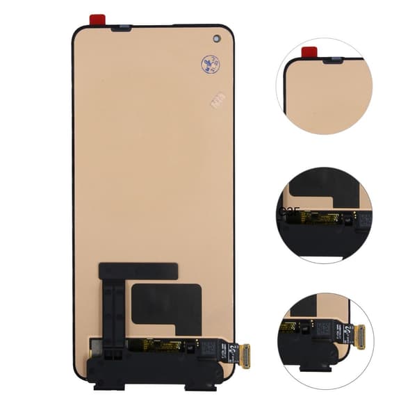OnePlus 8T Skärm/Display - Svart Svart