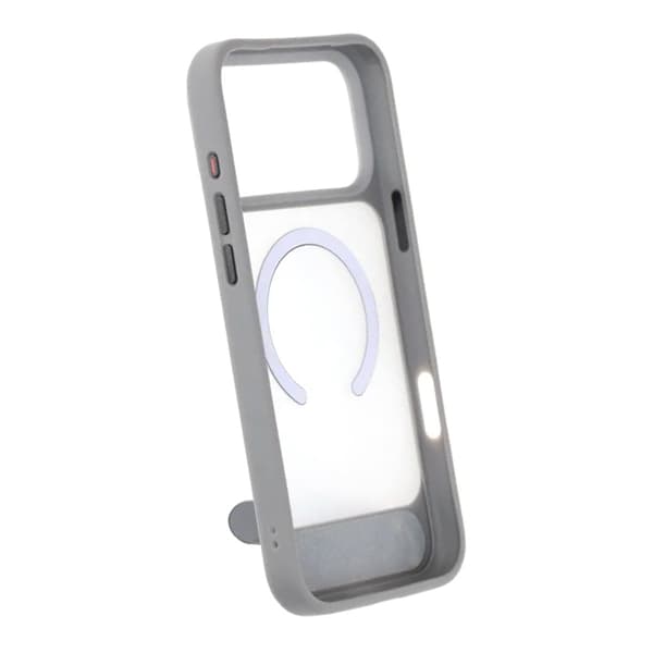 MagSafe-skal med stativ för iPhone 17 Pro - Grå Svart