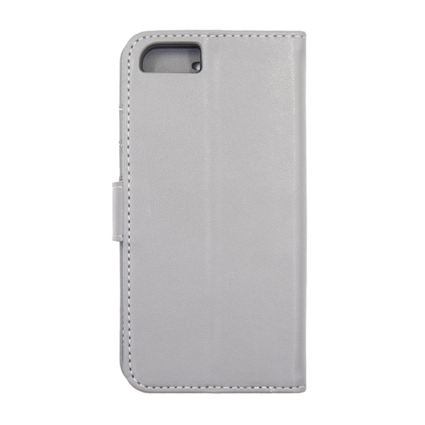 iPhone 6/6S Plånboksfodral Magnet Läder med Stativ - Grå Grå
