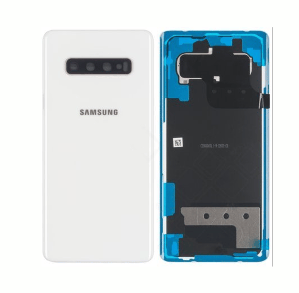 Samsung Galaxy S10 Plus (SM-G975F) Baksida Original - Keramik... Vit