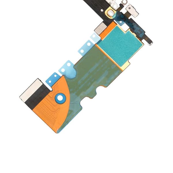 iPhone SE 2022 Laddkontakt med Flexkabel  - Vit Vit