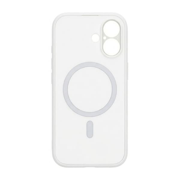 Precise Hole Shield Magnetic Case - iPhone 17 White Vit