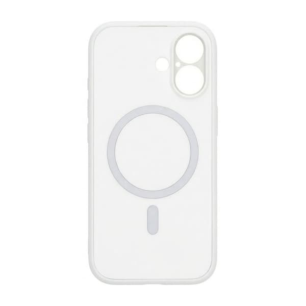 Slimmat MagSafe-skal med kameraskydd för iPhone 17 - Vit Vit