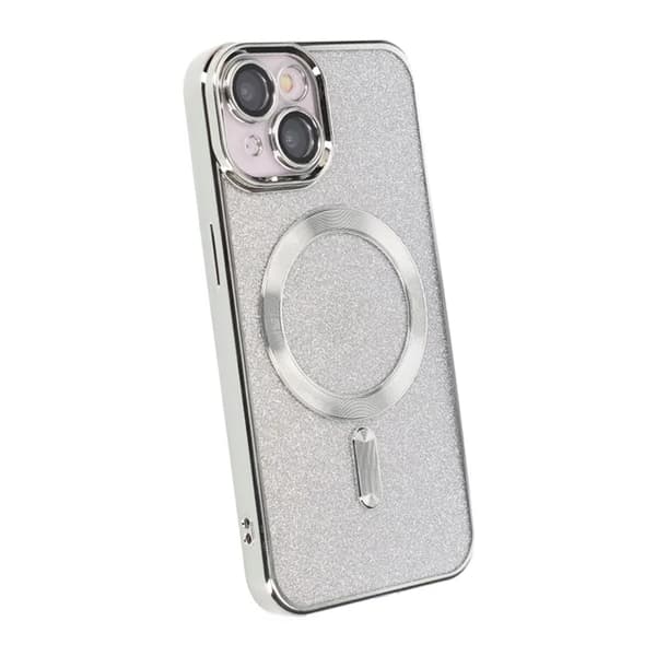 Luxury Phone Case with Magsafe iPhone 13 - Silver Silver