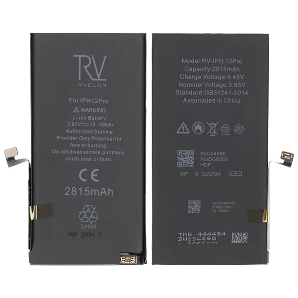 iPhone 12 Pro Batteri 2815mAh