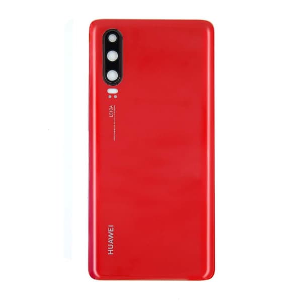 Huawei P30 Baksida/Batterilucka - Röd Röd