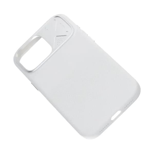 Silikonskal MagSafe med Kameraskydd till iPhone 16 Pro Max - Vit Vit