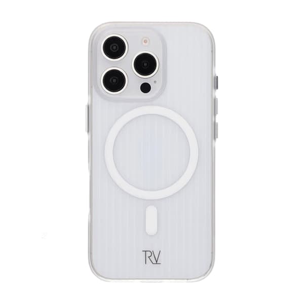 iPhone 16 Pro Mobile Case Corrugated Magsafe Rvelon - Transparent Transparent