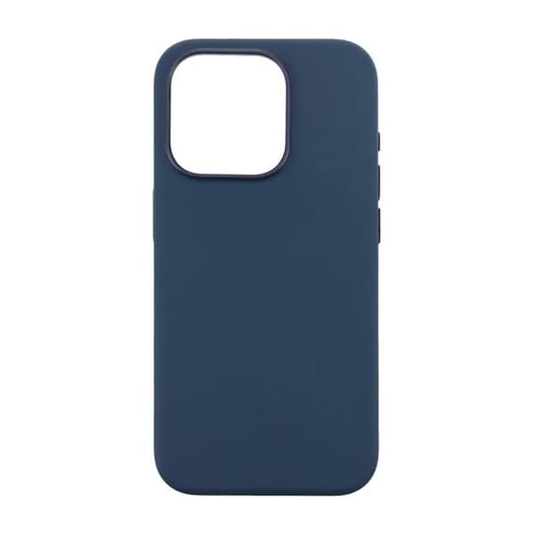 iPhone 15 Pro Silikonskal Rvelon MagSafe - Mörkblå Dark Blue