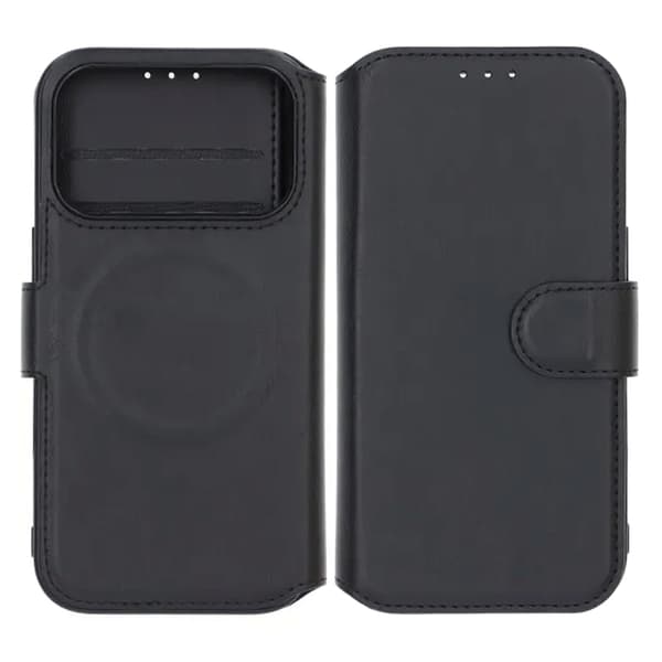 Rvelon Wallet Case for iPhone 17 Pro - Black Svart