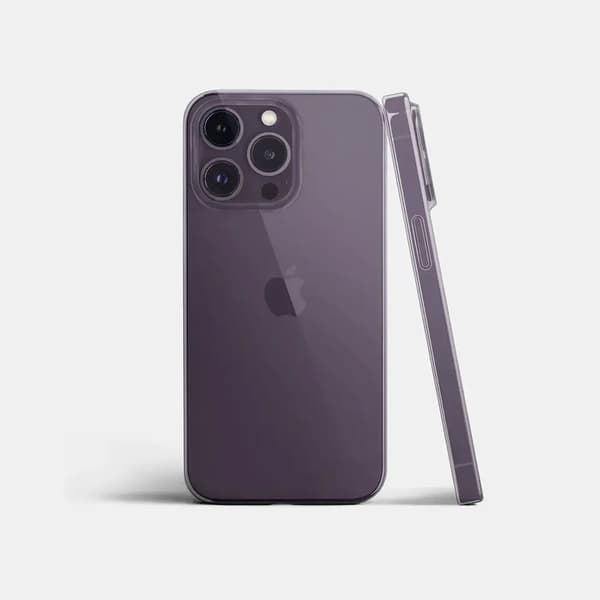 iPhone 14 Pro Mobile Case Ultrathin TPU - Purple Lila