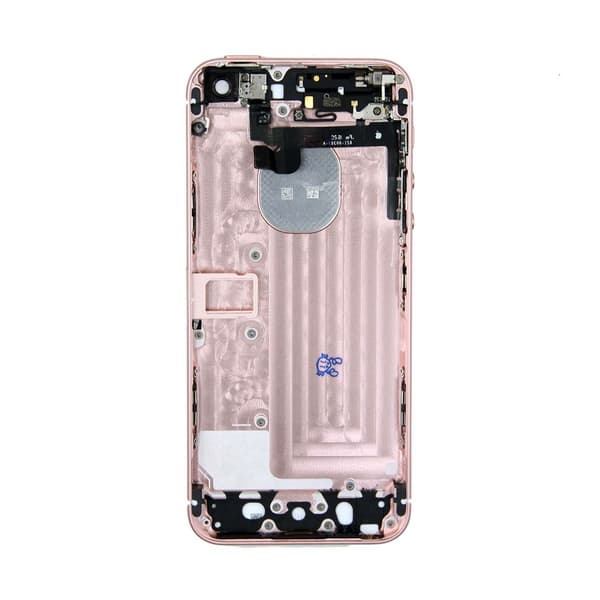 iPhone SE Baksida/Ram - Roséguld Pink Gold